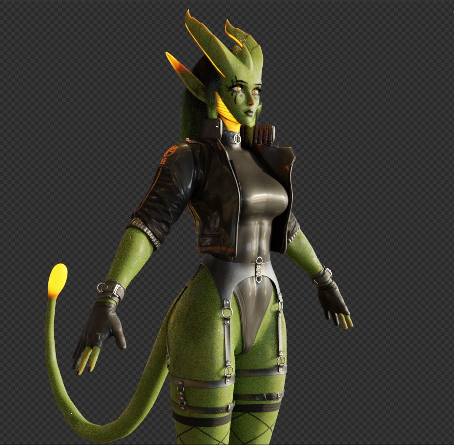 various Xenosexual races Chymlaxi, Imber, and Khaatari by Nyuunzi - Image 438