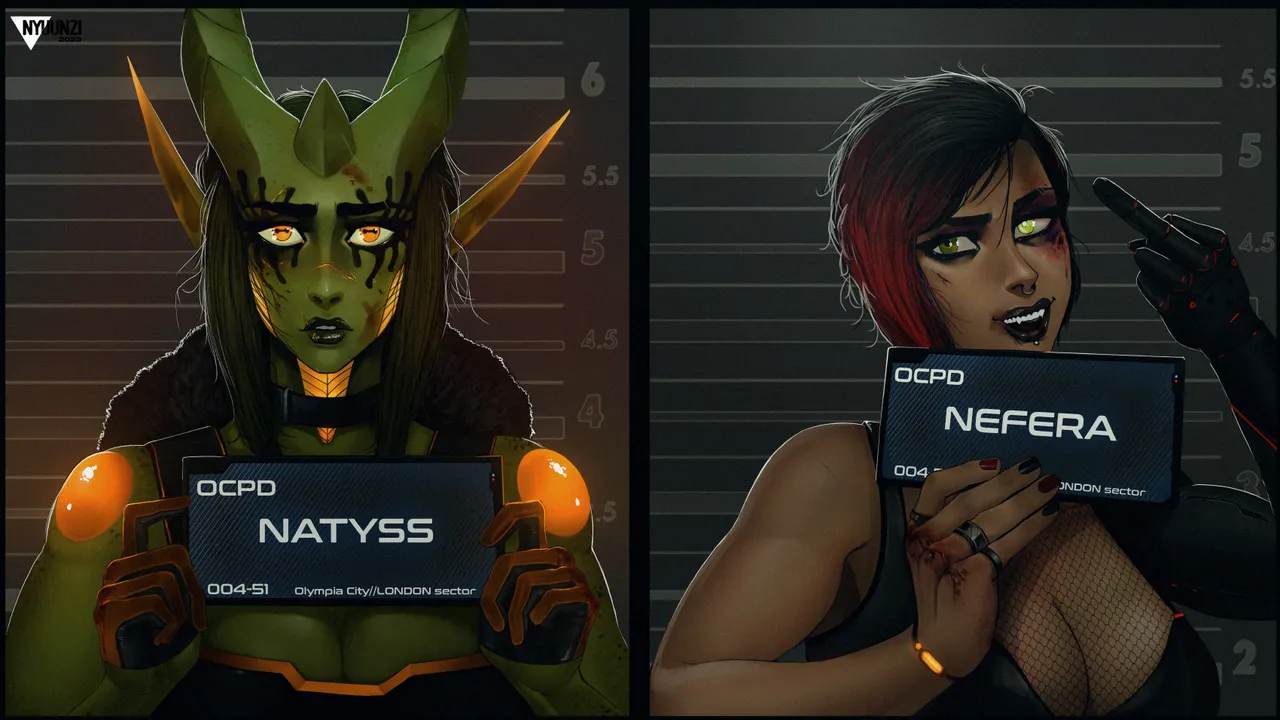 various Xenosexual races Chymlaxi, Imber, and Khaatari by Nyuunzi - Image 448