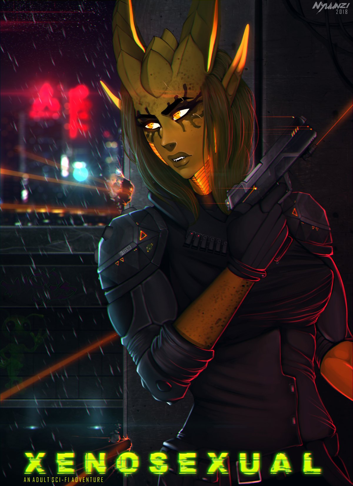 various Xenosexual races Chymlaxi, Imber, and Khaatari by Nyuunzi - Image 47