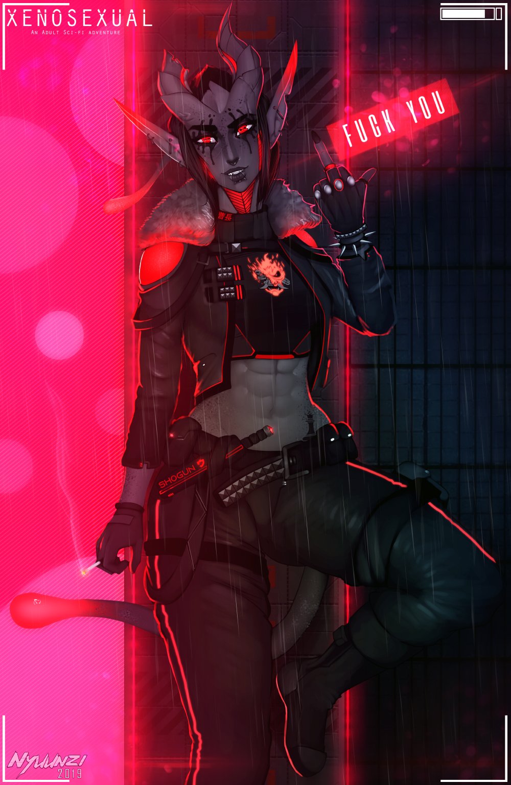 various Xenosexual races Chymlaxi, Imber, and Khaatari by Nyuunzi - Image 5