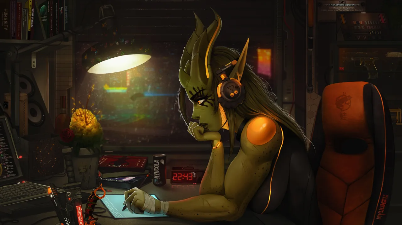 various Xenosexual races Chymlaxi, Imber, and Khaatari by Nyuunzi - Image 506