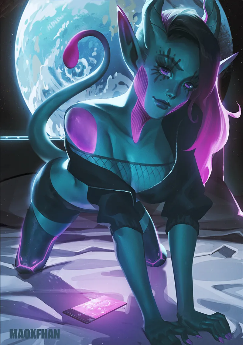 various Xenosexual races Chymlaxi, Imber, and Khaatari by Nyuunzi - Image 552