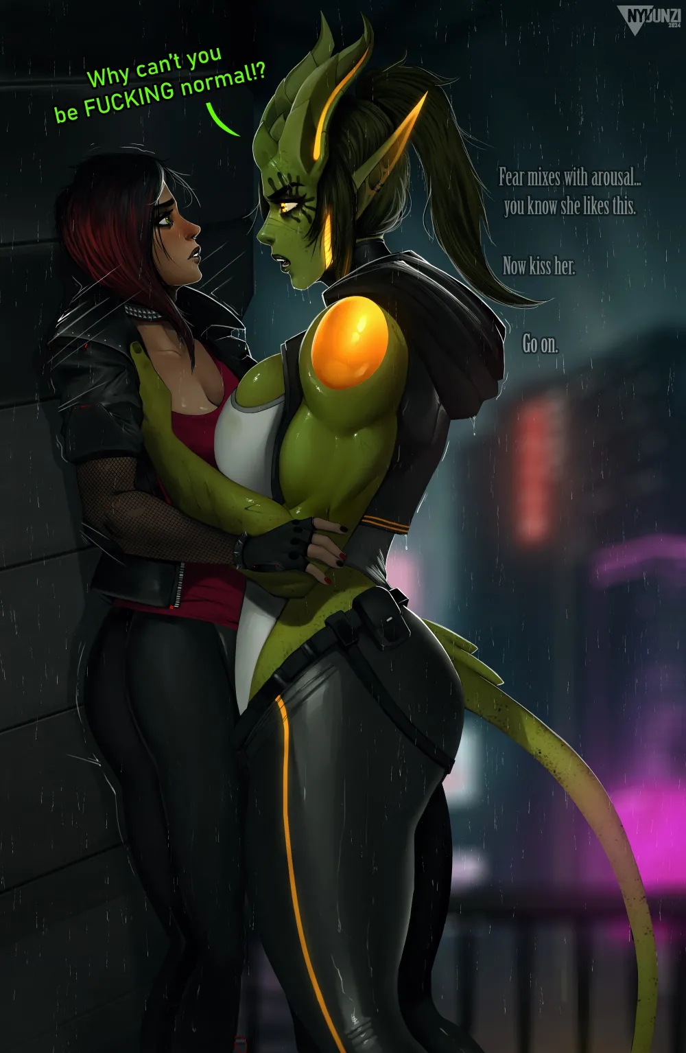 various Xenosexual races Chymlaxi, Imber, and Khaatari by Nyuunzi - Image 556