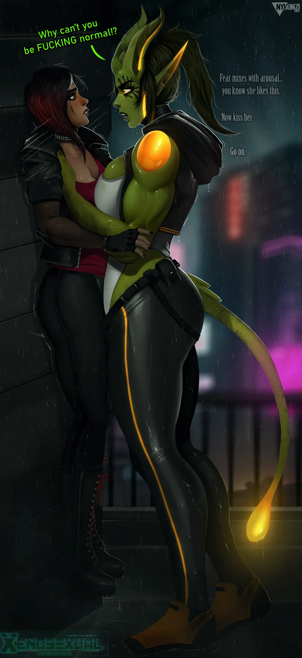 various Xenosexual races Chymlaxi, Imber, and Khaatari by Nyuunzi - Image 557