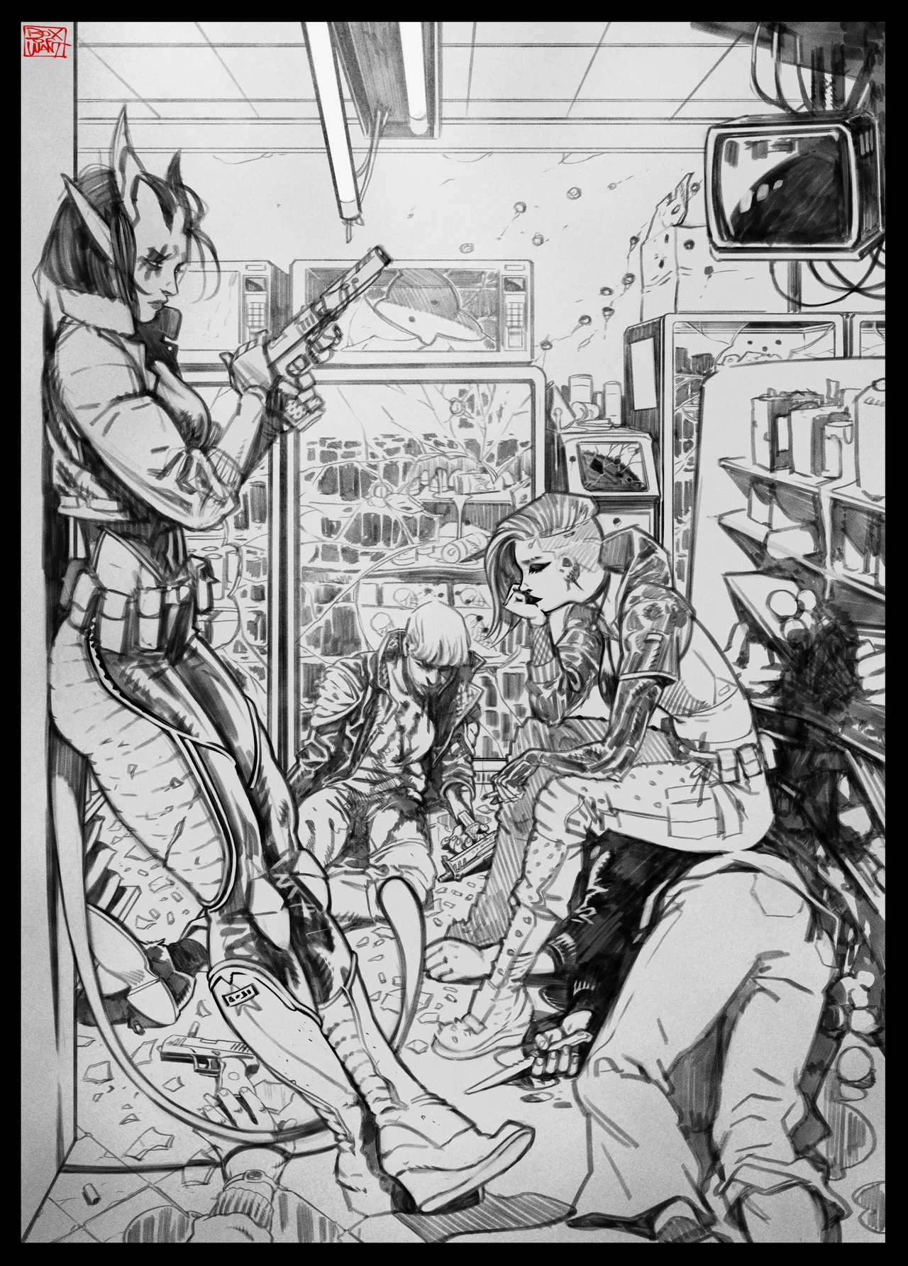 various Xenosexual races Chymlaxi, Imber, and Khaatari by Nyuunzi - Image 619