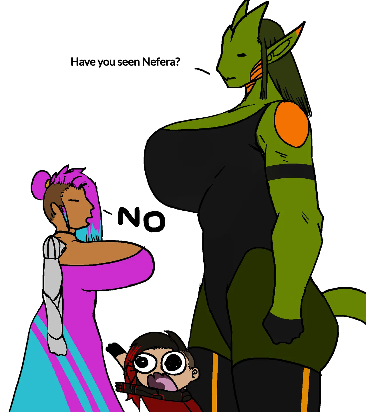 various Xenosexual races Chymlaxi, Imber, and Khaatari by Nyuunzi - Image 665