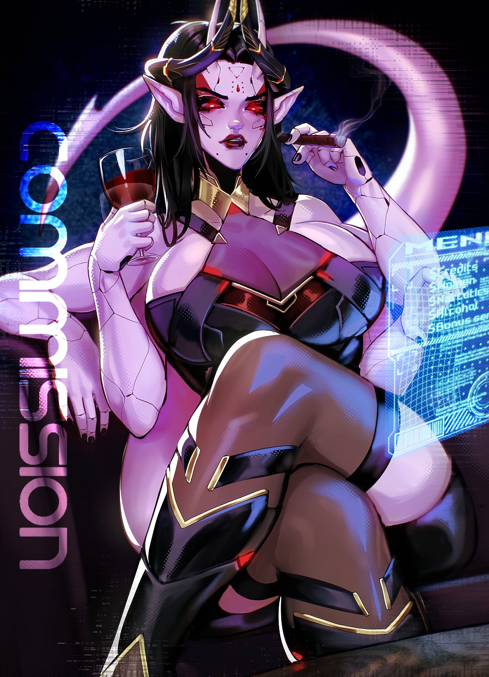 various Xenosexual races Chymlaxi, Imber, and Khaatari by Nyuunzi - Image 681