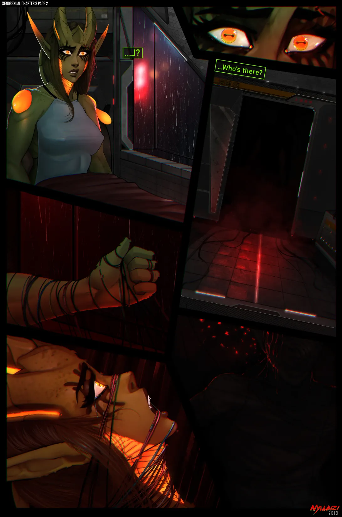 various Xenosexual races Chymlaxi, Imber, and Khaatari by Nyuunzi - Image 70