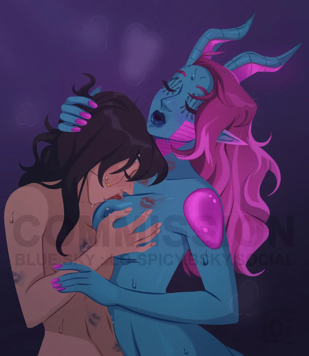 various Xenosexual races Chymlaxi, Imber, and Khaatari by Nyuunzi - Image 700