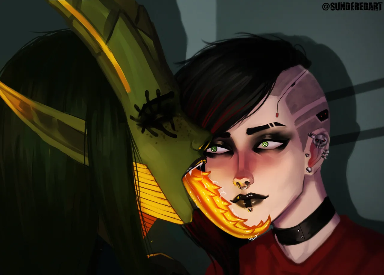 various Xenosexual races Chymlaxi, Imber, and Khaatari by Nyuunzi - Image 711