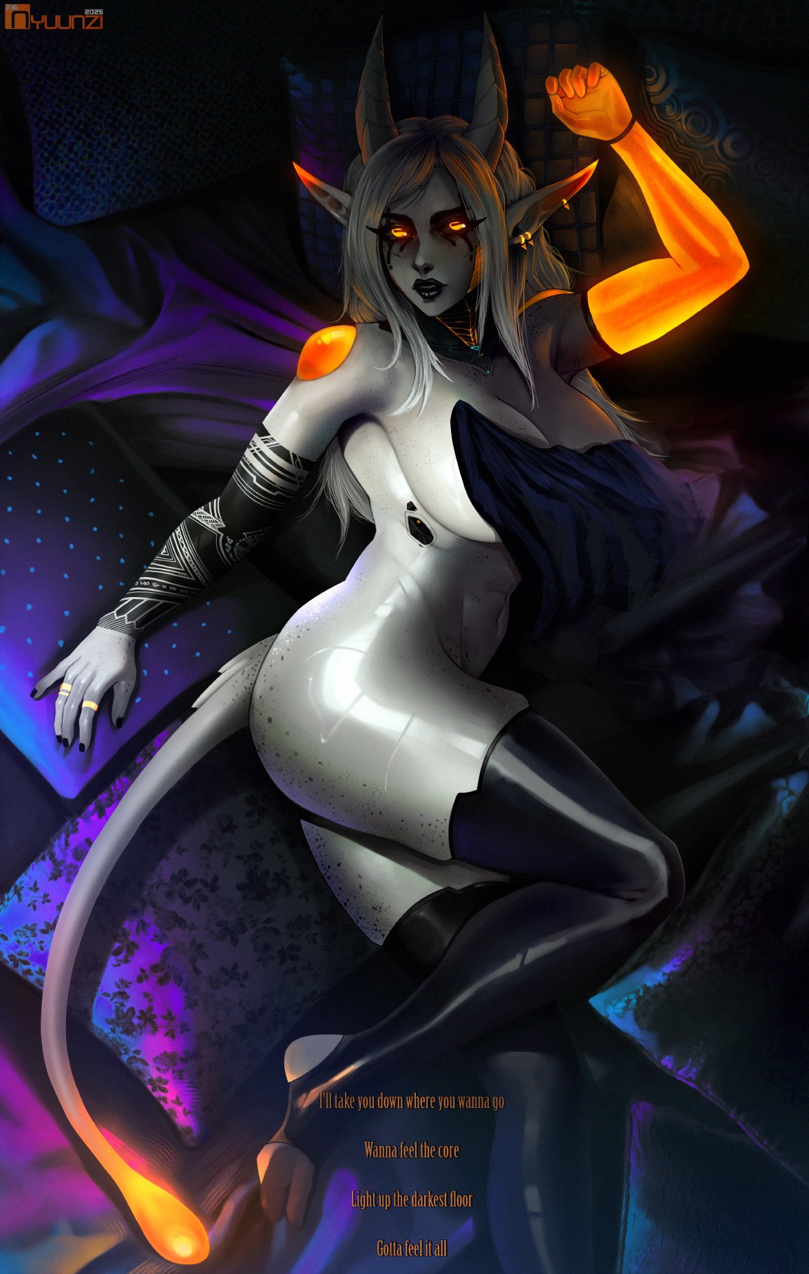 various Xenosexual races Chymlaxi, Imber, and Khaatari by Nyuunzi - Image 780