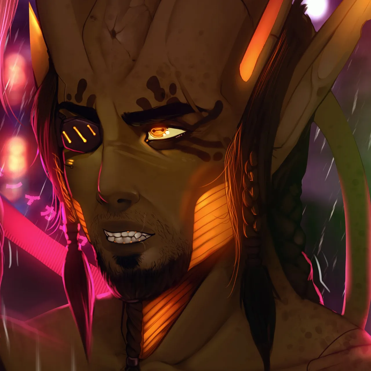 various Xenosexual races Chymlaxi, Imber, and Khaatari by Nyuunzi - Image 8