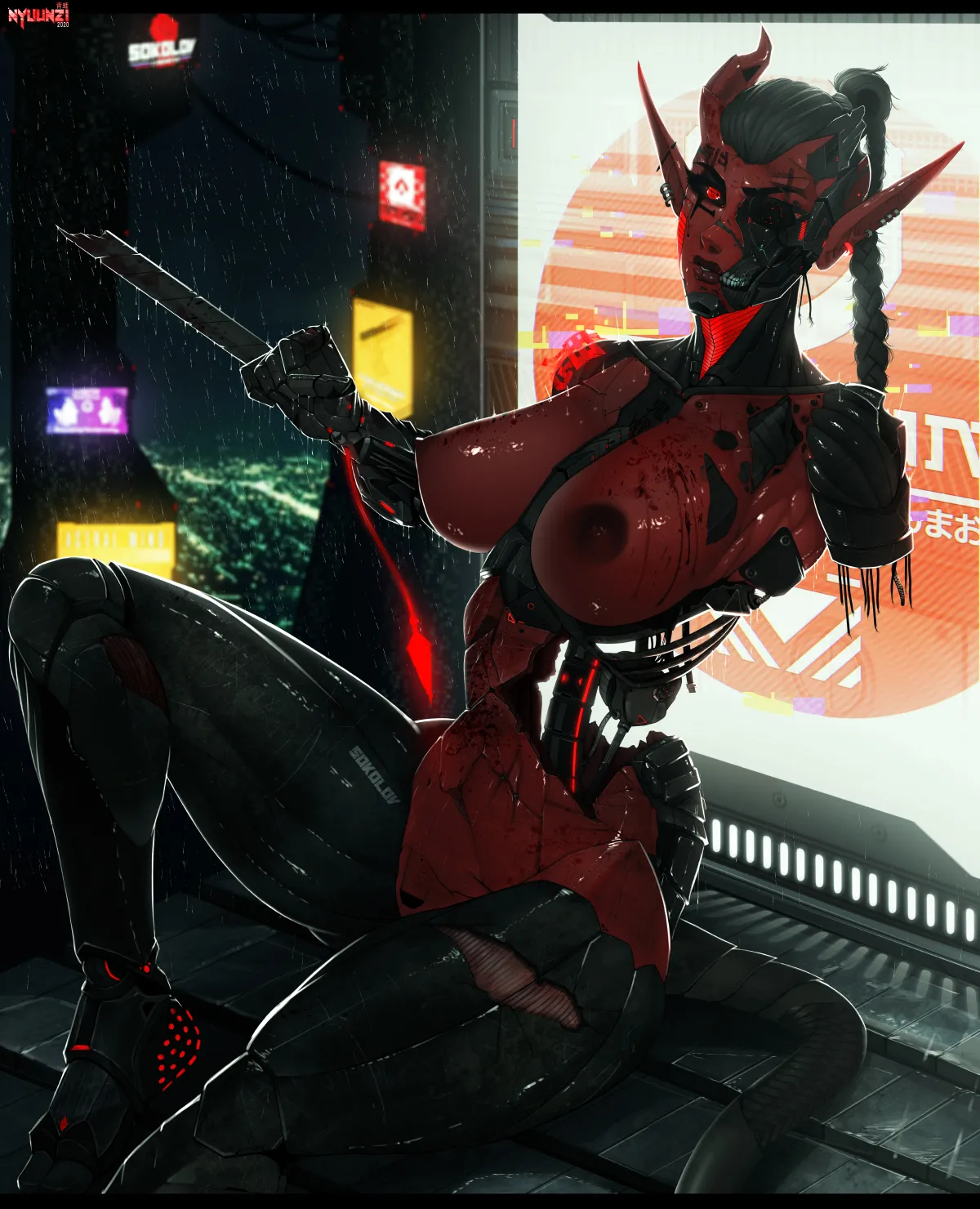 various Xenosexual races Chymlaxi, Imber, and Khaatari by Nyuunzi - Image 82