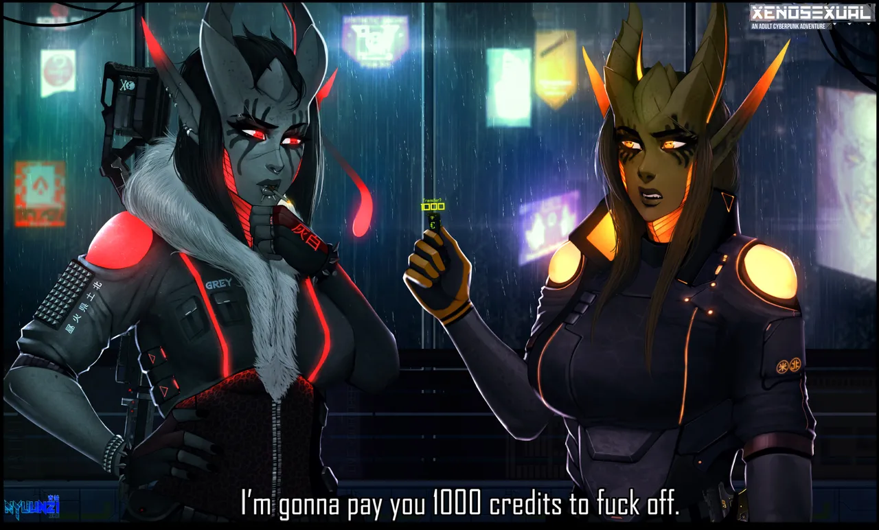 various Xenosexual races Chymlaxi, Imber, and Khaatari by Nyuunzi - Image 86