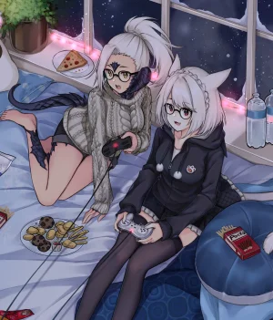 various Xibi Himaa Miqote by XibiChibi Final Fantasy XIV - Page 35