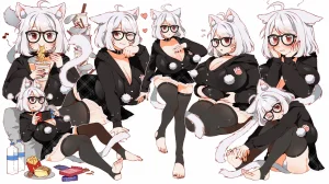 various Xibi Himaa Miqote by XibiChibi Final Fantasy XIV - Page 547