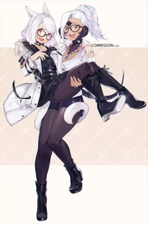 various Xibi Himaa Miqote by XibiChibi Final Fantasy XIV - Page 9