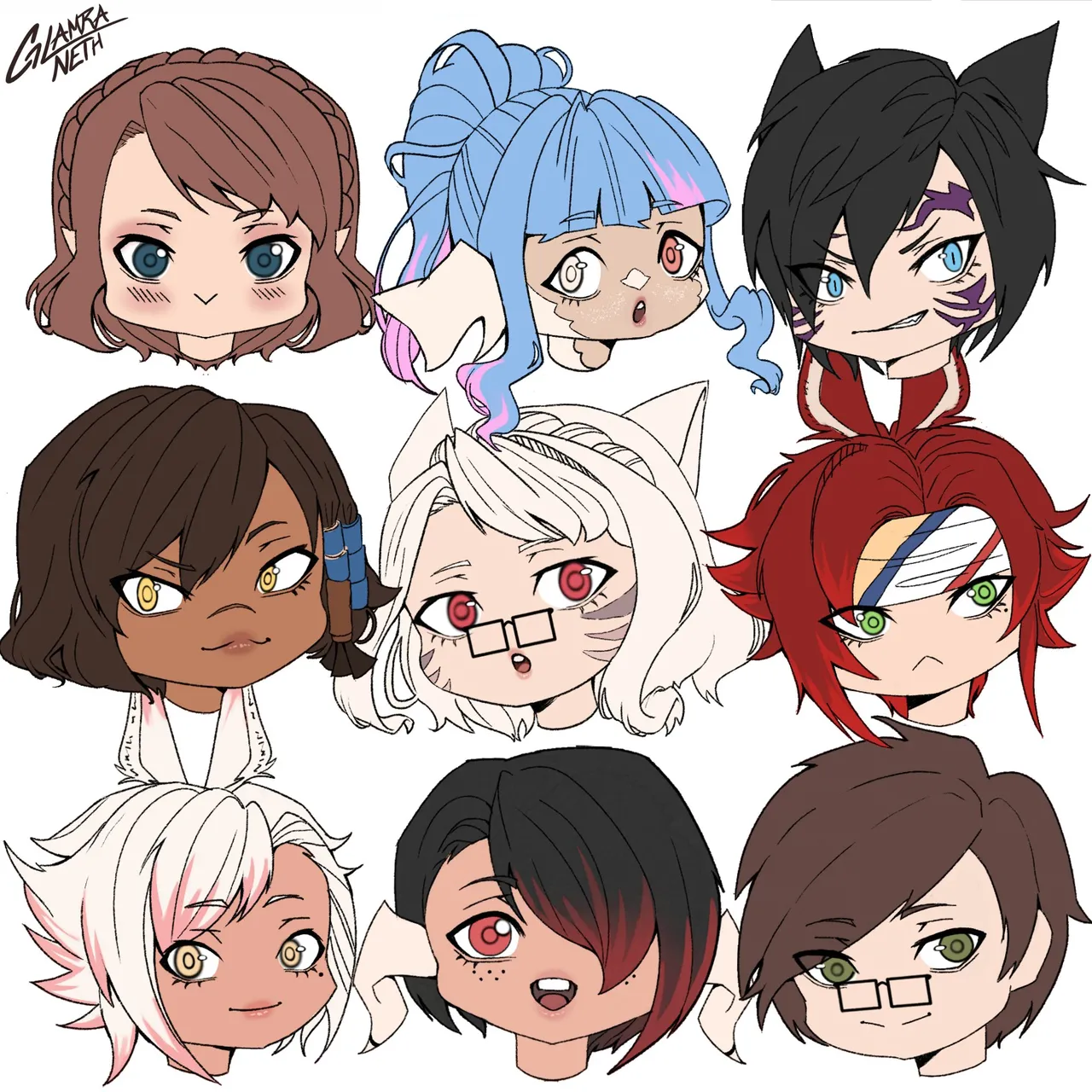 various Xibi Himaa Miqote by XibiChibi Final Fantasy XIV - Image 11