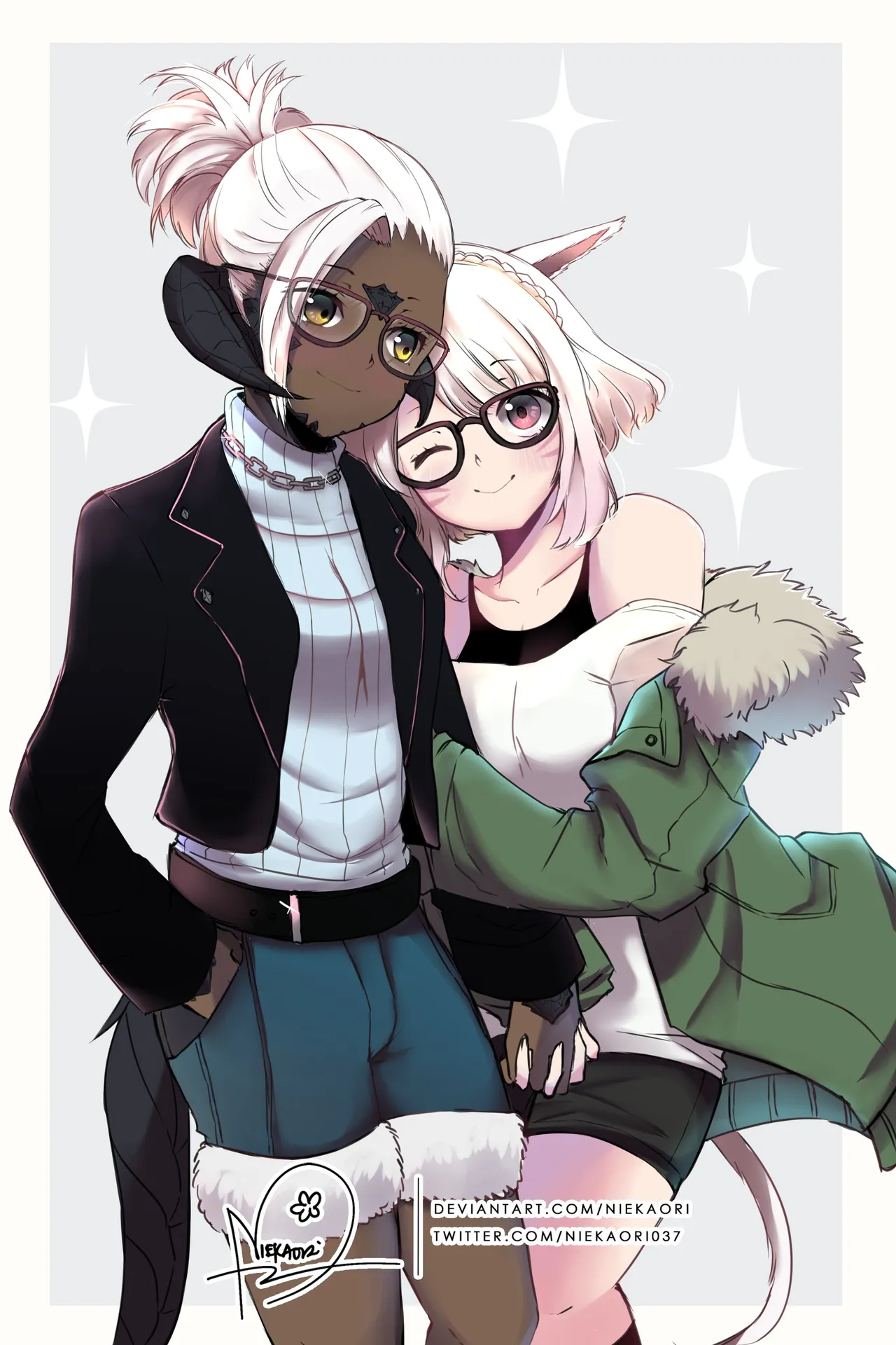 various Xibi Himaa Miqote by XibiChibi Final Fantasy XIV - Image 2