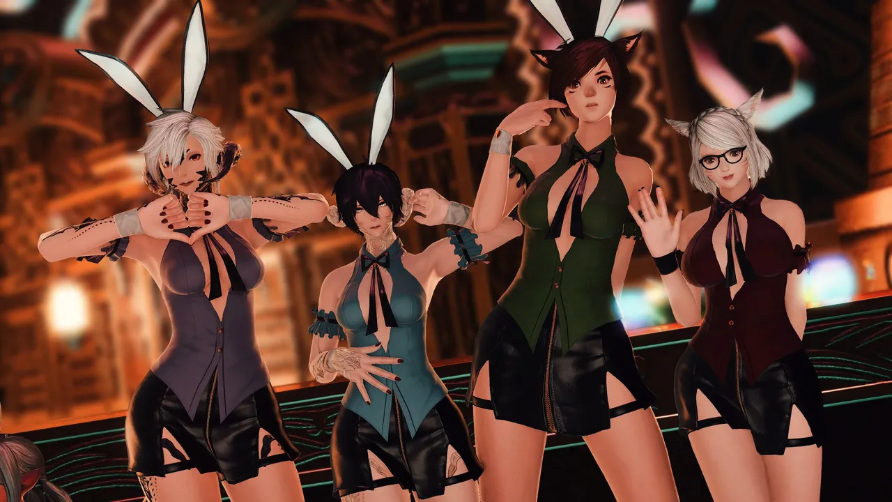 various Xibi Himaa Miqote by XibiChibi Final Fantasy XIV - Image 318