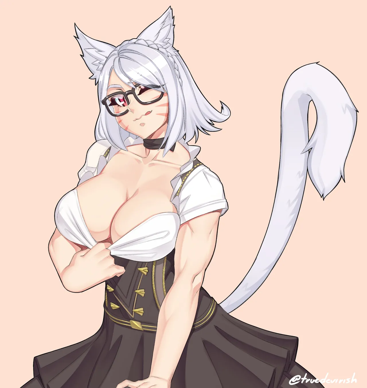 various Xibi Himaa Miqote by XibiChibi Final Fantasy XIV - Image 50