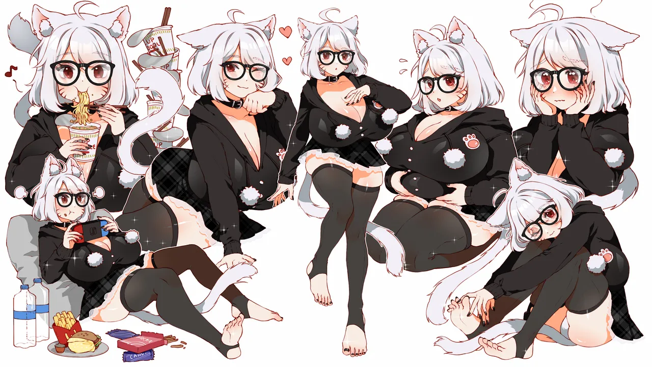 various Xibi Himaa Miqote by XibiChibi Final Fantasy XIV - Image 547