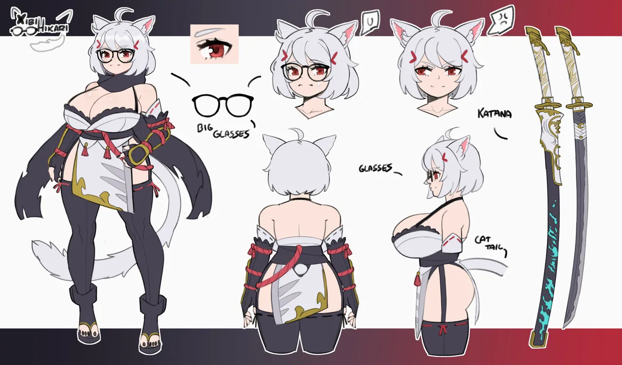 various Xibi Himaa Miqote by XibiChibi Final Fantasy XIV - Image 575