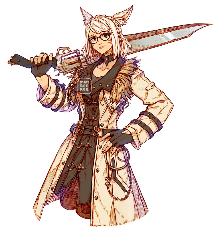 various Xibi Himaa Miqote by XibiChibi Final Fantasy XIV - Image 62