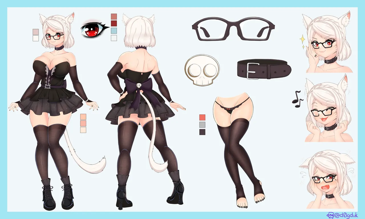 various Xibi Himaa Miqote by XibiChibi Final Fantasy XIV - Image 74