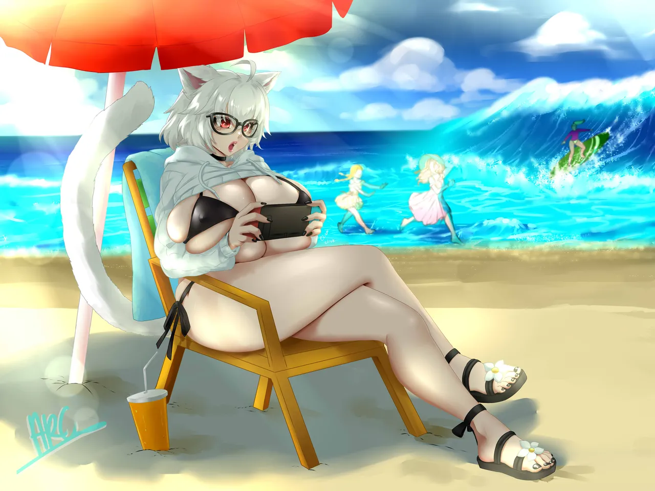 various Xibi Himaa Miqote by XibiChibi Final Fantasy XIV - Image 763