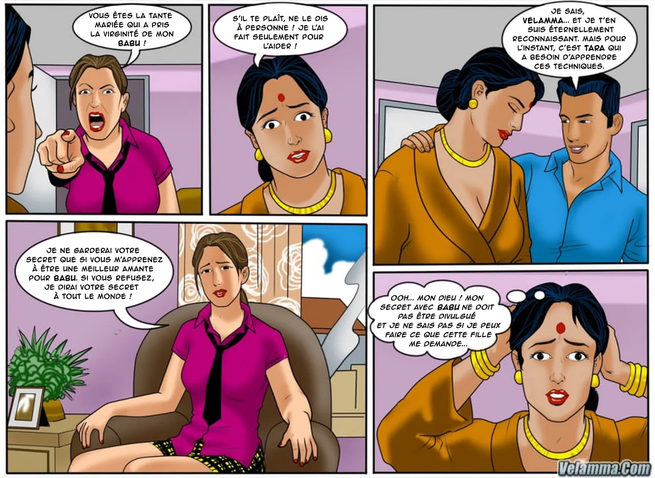 Velamma - 054 - Professeure déducation sexuelle FrenchOasis-Scantrad - Image 15