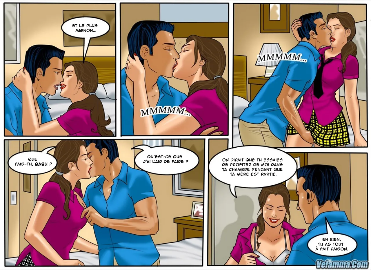 Velamma - 054 - Professeure déducation sexuelle FrenchOasis-Scantrad - Image 5