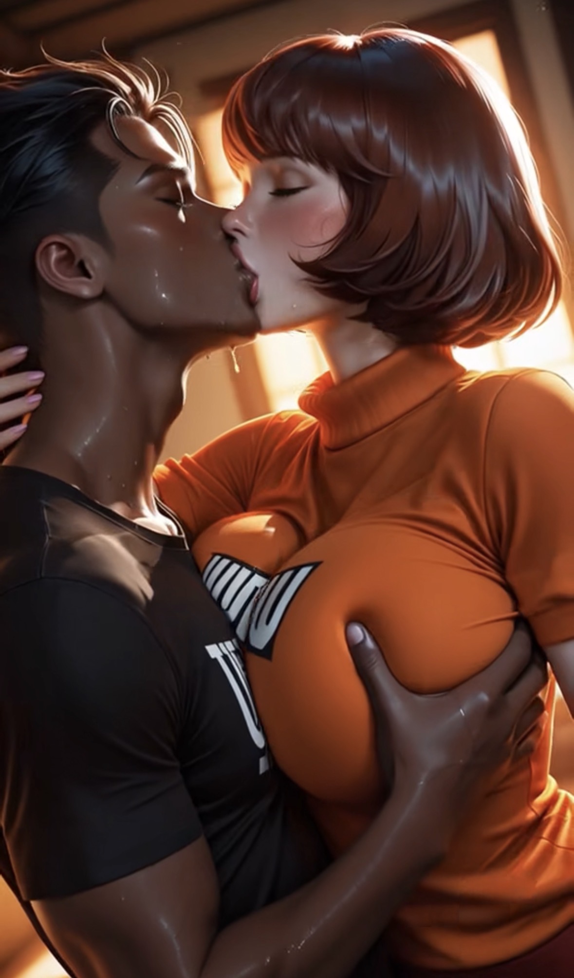 Velma from Scooby Doo gets a black cock anal creampie - 41 Pics - Image 4