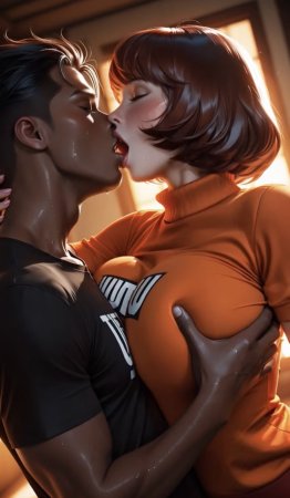 Velma from Scooby Doo gets a black cock anal creampie - 41 Pics - Page 3