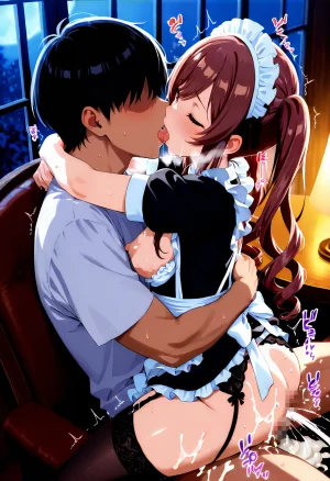 大崎甘奈ちゃん高級メイド喫茶でエッチする_非マスピVer - Page 45