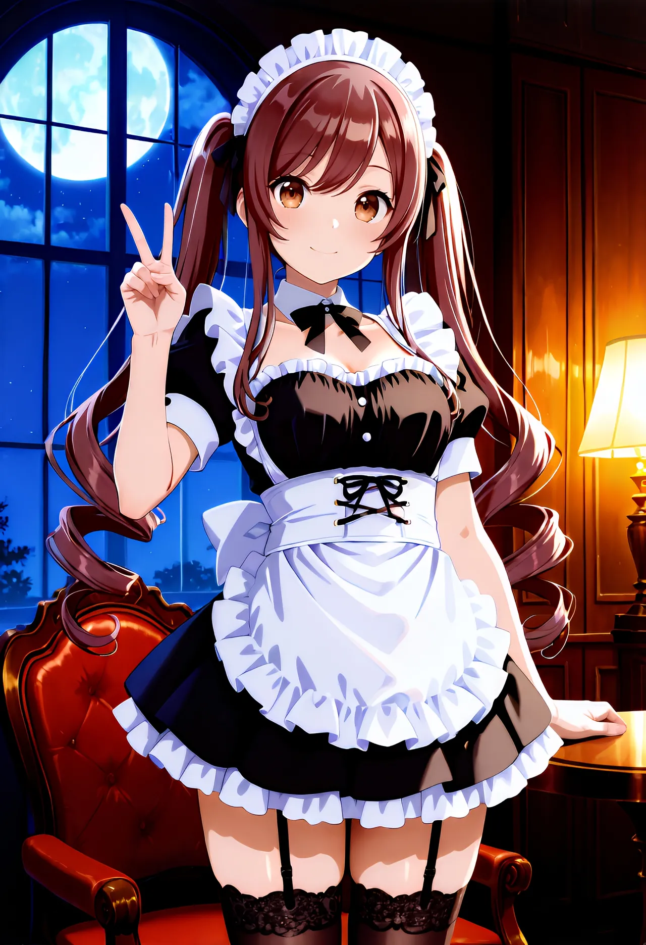 大崎甘奈ちゃん高級メイド喫茶でエッチする_非マスピVer - Image 3