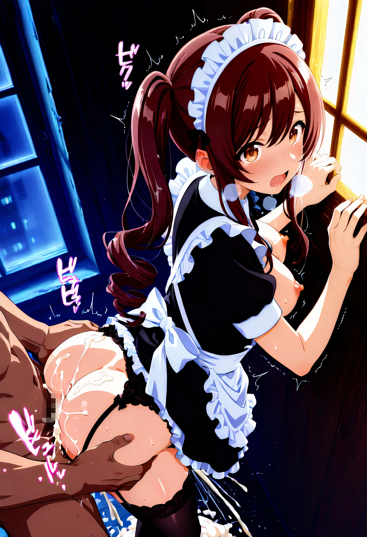 大崎甘奈ちゃん高級メイド喫茶でエッチする_非マスピVer - Image 32