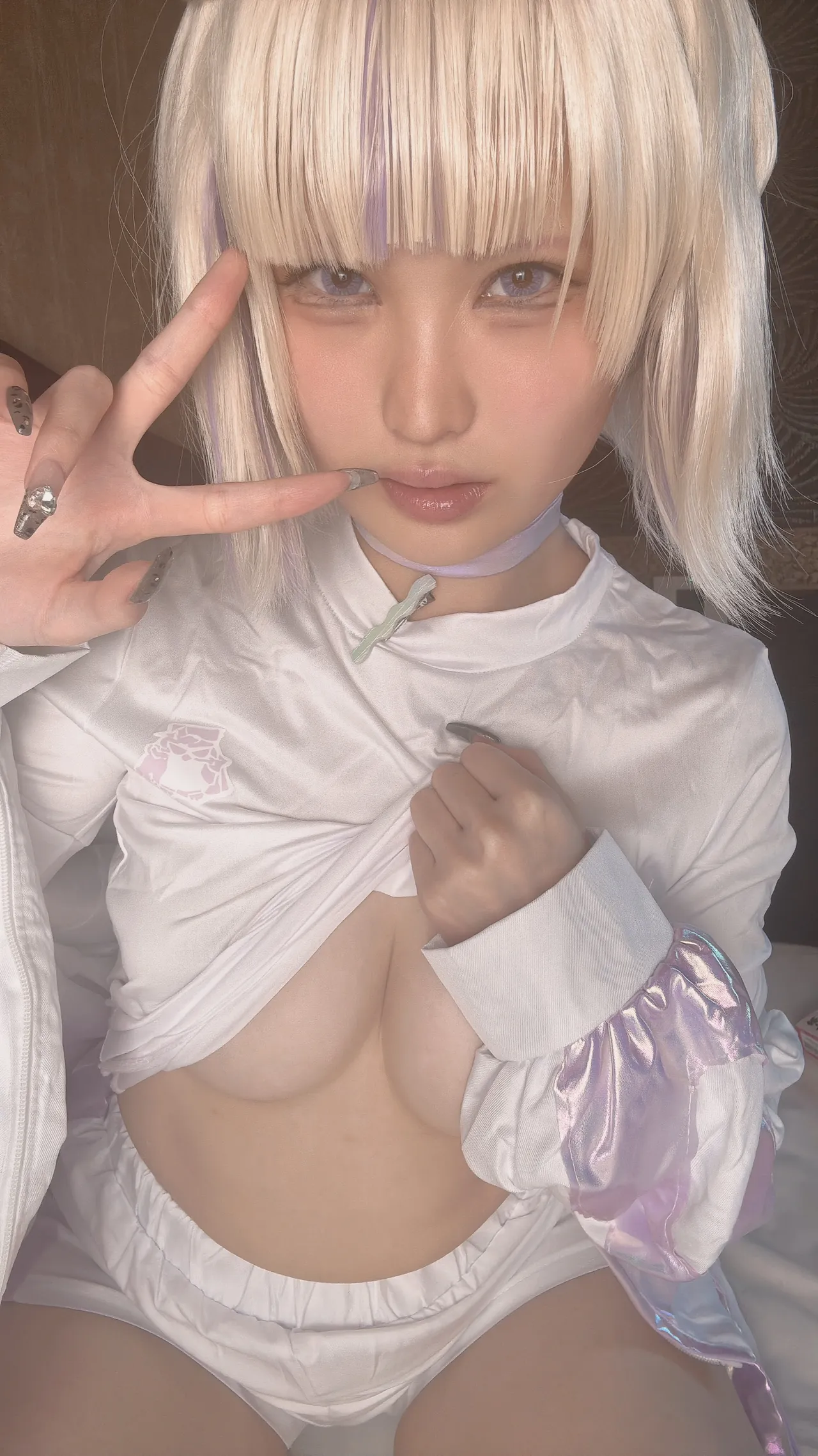 顔モザ無しver.全158枚顔モザ濃いver.全158枚ば〇ちょーコスの写真集 - Image 33