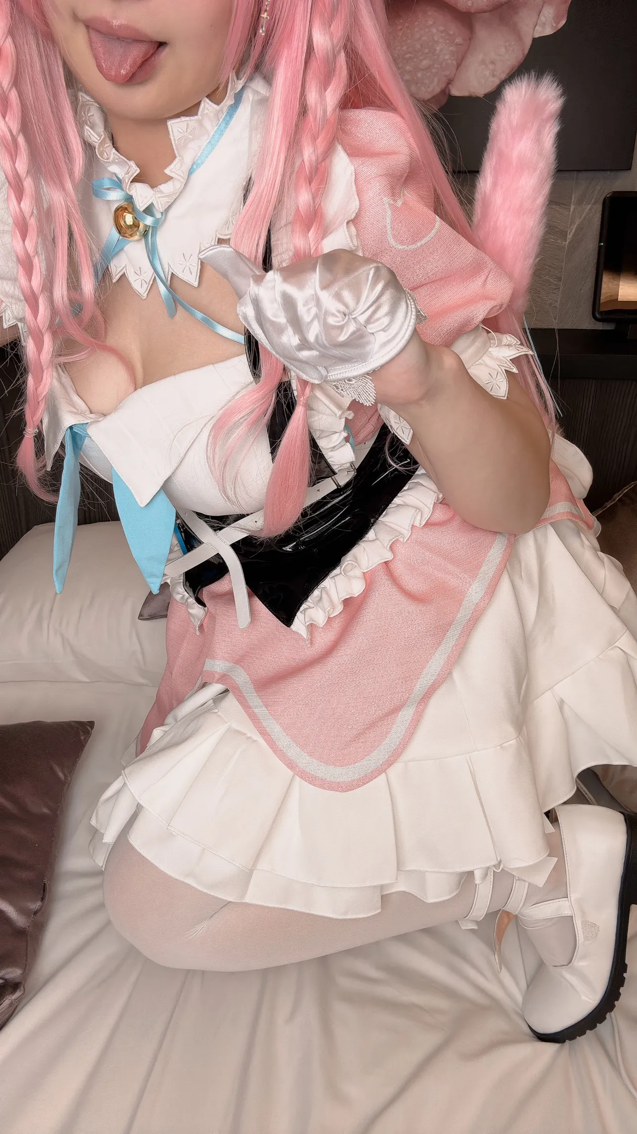 顔モザ無しver.全165枚skたんコス写真集配信の裏ではエロメイド - Image 27