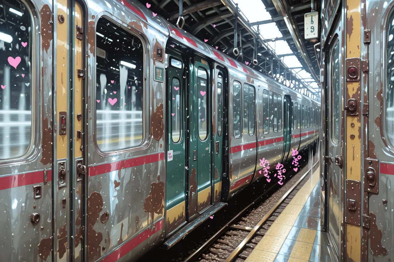 Villain party Uehara Rin Demonized Train - Image 27