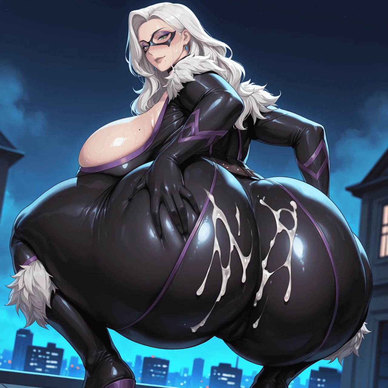 vlkaiValkyrie Black Cat Marvel rivers Digital - Image 26
