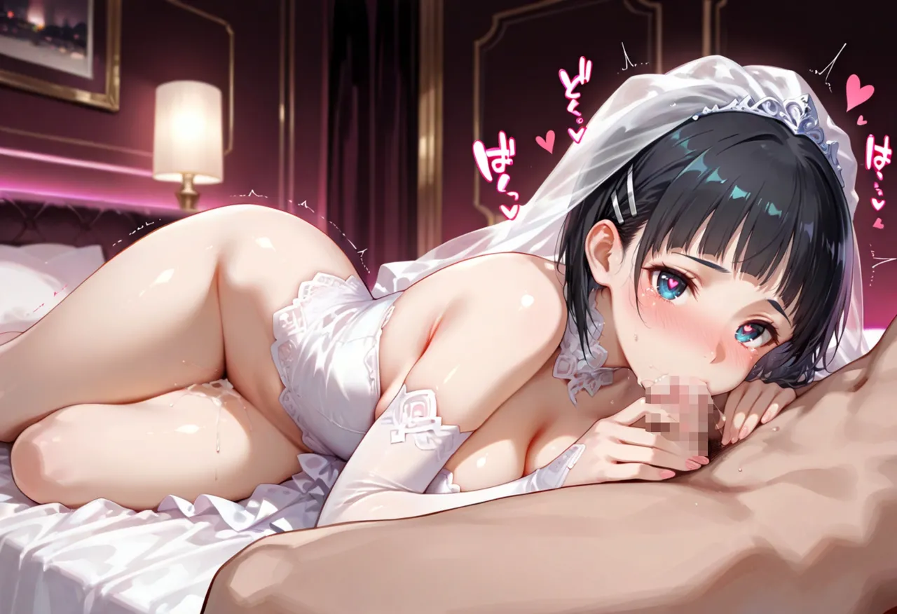 最後の不倫結婚式前夜ラブホでウェディングドレスを脱がされてVol.1 - Image 306