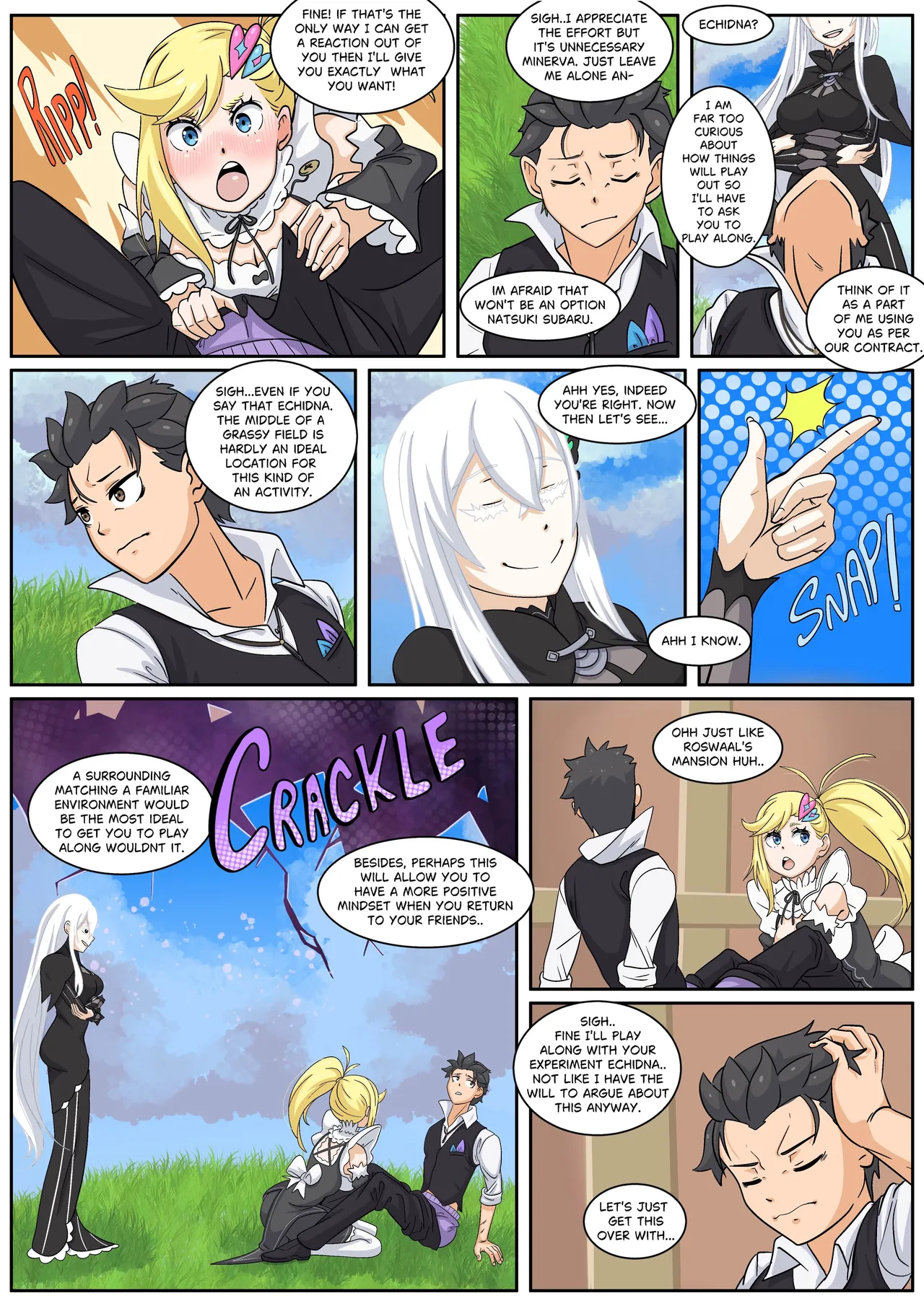 Wacum IF Minerva - A Witch Maid For You ReZero - Starting Life in Another World Ongoing - Image 6