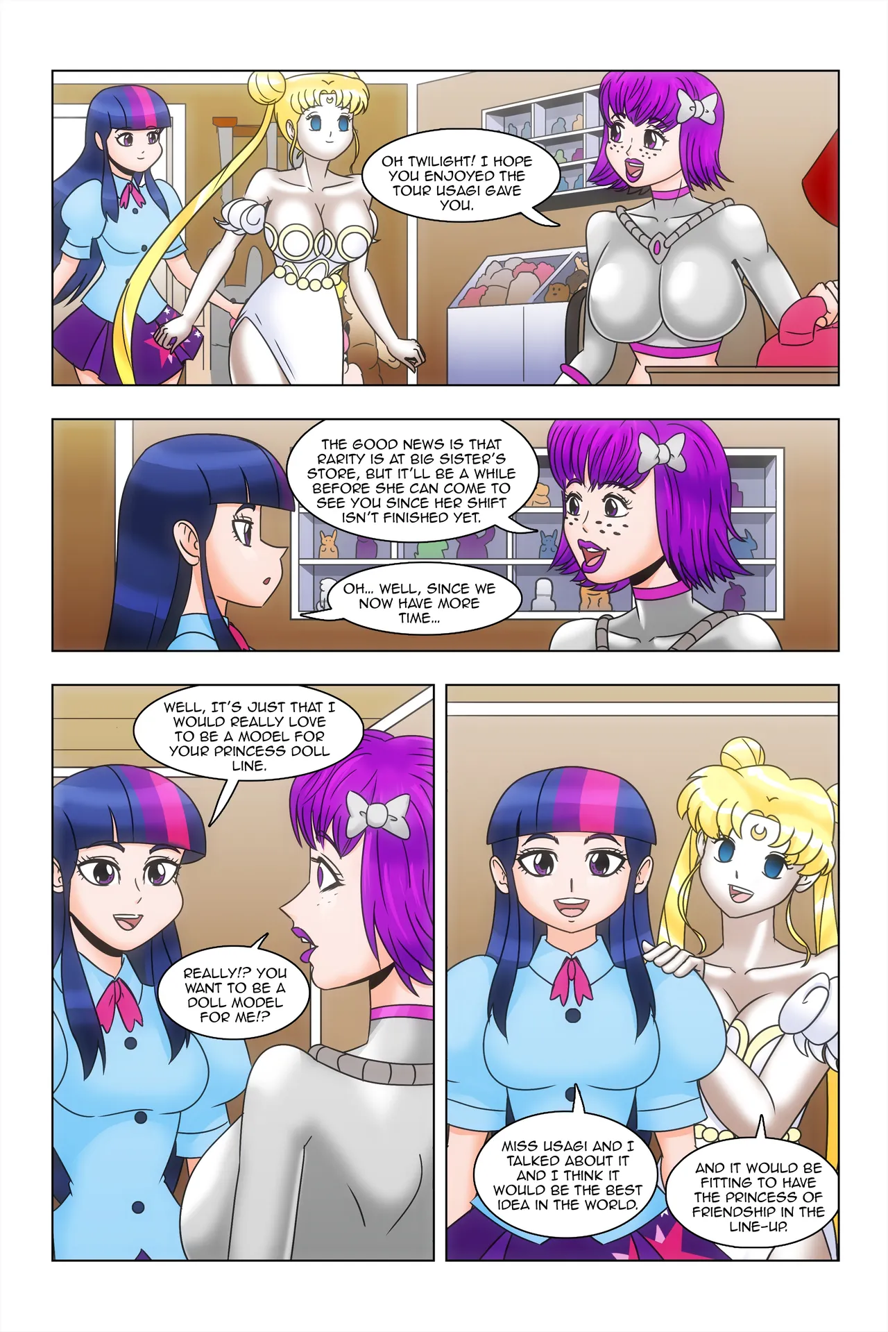 wadevezecha Crystal Castle Sailor Moon - ongoing - Image 89