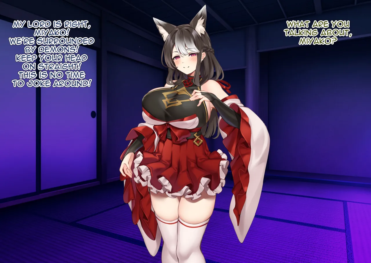 Wagaya no Kurorekishi MiyashiroThe Fall of The Shrine Maiden Fanita Completed English - Image 350