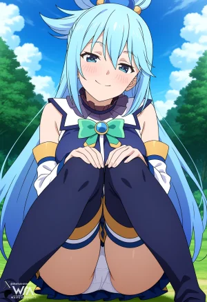 WaifuArchitect Aqua Kazuma Satou KonoSuba - Page 9