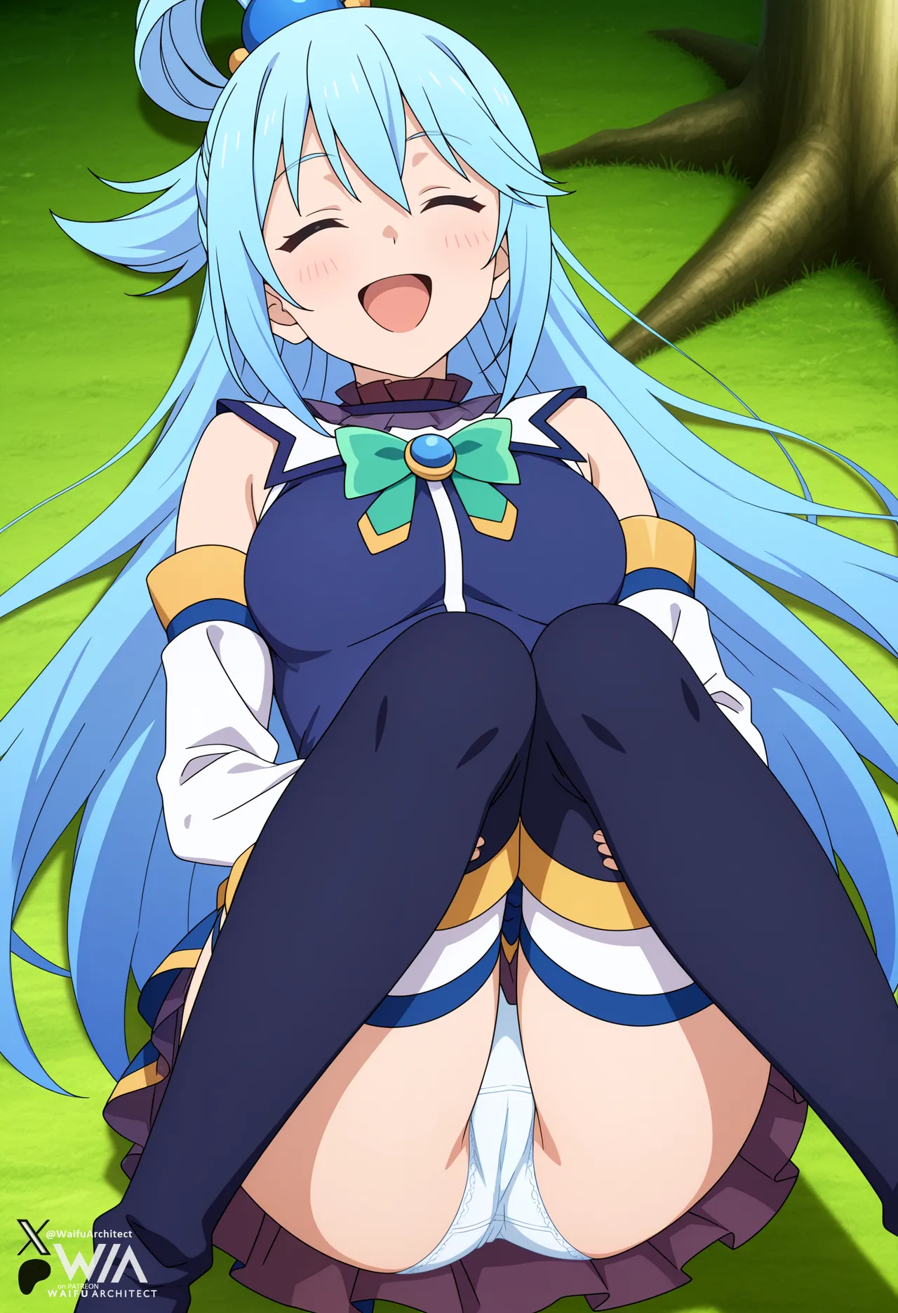WaifuArchitect Aqua Kazuma Satou KonoSuba - Image 7