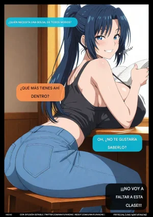 WaifuFanOne Getting To Know Her Part 1 Spanish - Page 7