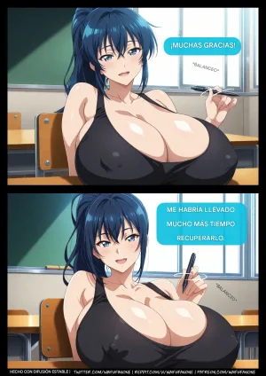 WaifuFanOne Getting To Know Her Part 1 Spanish - Page 9