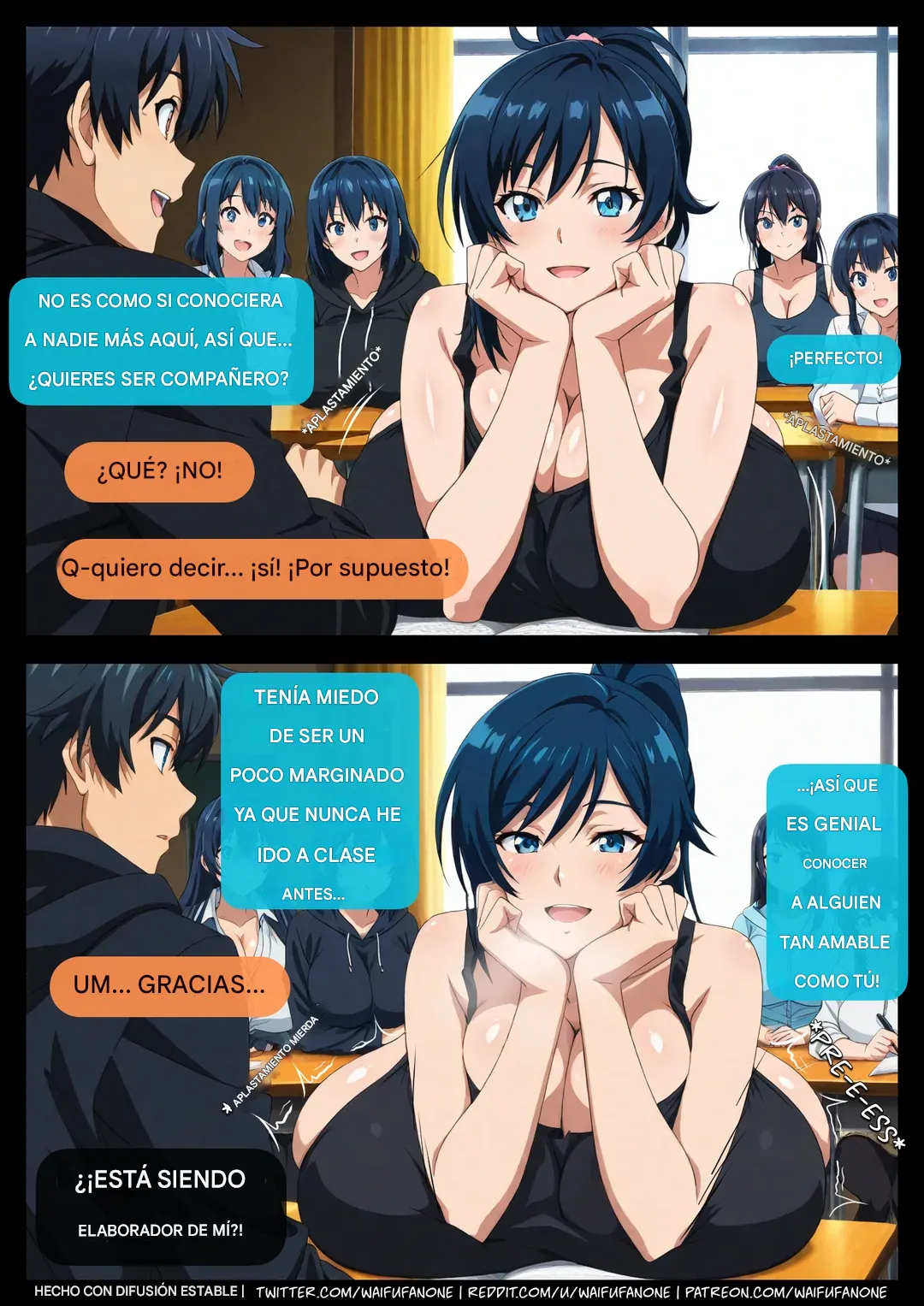 WaifuFanOne Getting To Know Her Part 1 Spanish - Image 13